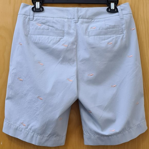 J.Crew NWT Embroidered Whale Chinos Shorts 6 - Picture 6 of 9